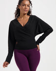 Ala Yoga Longsleeve - Onyx Black