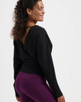 Ala Yoga Longsleeve - Onyx Black