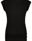Asana Yoga Tee - Onyx Black