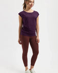 Asana Yoga Tee - Bloom
