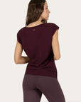 Asana Yoga Tee - Fig