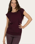 Asana Yoga Tee - Fig