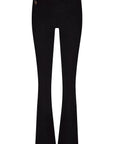 Aura Flared Yoga Sporthose – Onyx Black