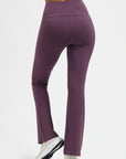 Aura Flared Yoga Sportbroek - Berry