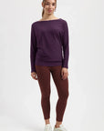 Budhi Longsleeve Yoga Shirt - Bloom