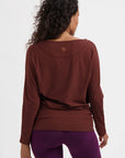 Budhi Yoga Longsleeve - Marron