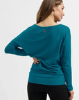 Budhi Longsleeve Yoga Shirt - Riverstone
