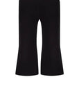 Flow Wijde Yoga Capri - Onyx Black