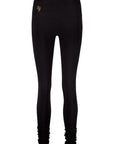 Gaia Yoga Leggings - Onyx Black