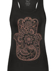 Hamsa Core Yoga Tank - Onyx Black