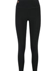 Isara 7/8 Yoga Legging - Onyx Black