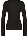 Ishtar Longsleeve Yoga Top - Onyx Black