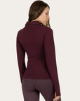 Ishtar Longsleeve Yoga Top - Fig