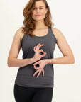 Kami Yoga Tank - Charcoal