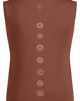 Karuna Balance Loose Fit Tank - Mocca