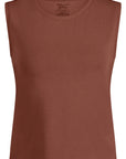 Karuna Balance Loose Fit Tank - Mocca