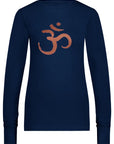 Karuna OM Yoga Longsleeve Shirt - Midnight