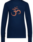 Karuna OM Yoga Langarmshirt - Midnight