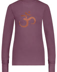 Karuna OM Yoga Longsleeve Shirt – Mauve