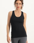 Luna Yoga Tank Top - Urban Black