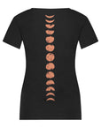 Luna Yoga Tee - Urban Black