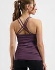 Lyrais Yoga Tank - Berry