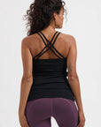 Lyrais Yoga Tank - Onyx Black