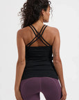 Lyrais Yoga Tank - Onyx Black