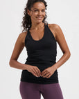 Lyrais Yoga Tank - Onyx Black