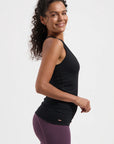 Lyrais Yoga Tank - Onyx Black