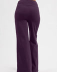 Maeve Wide Yoga Pants - Berry