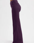 Maeve Wide Yoga Pants - Berry