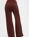 Maeve Wide Yoga Pants - Marron