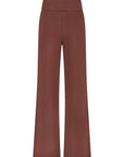 Maeve Wide Yoga Pants - Marron