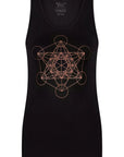 Metatron Core Yoga Tank - Onyx Black