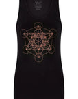 Metatron Core Yoga Tank - Onyx Black