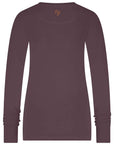 Namaste Core Yoga-Longsleeve - Berry