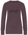 Namaste Core Yoga Longsleeve - Berry