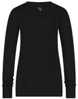 Namaste Core Yoga Longsleeve – Onyx Black