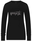 Namaste Core Yoga Longsleeve – Onyx Black