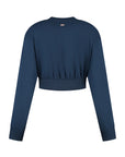 Naya Cropped Yoga Longsleeve - Midnight