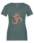 Om Core Yoga Tee - Forest