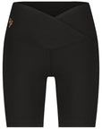 Sati Yoga Biker Shorts - Onyx Black