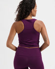 Sati Yoga Crop Tank - Bloom