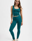 Seris Yoga Crop Tank - Seamoss