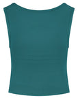 Seris Yoga Crop Tank - Seamoss