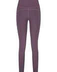 Tara Pocket Yoga Leggings - Berry
