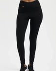 Tara Pocket Yoga Leggings - Onyx Black