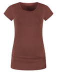 Zefira Yoga Tee - Marron