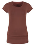 Zefira Yoga Tee - Marron